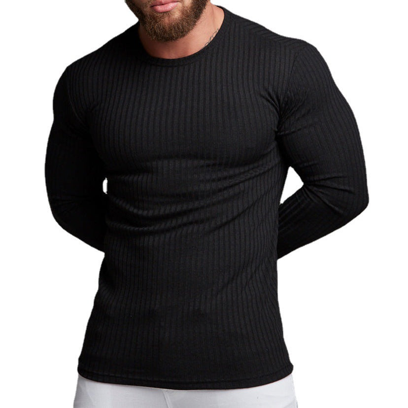 James Scott Men's Fitted Long Sleeve