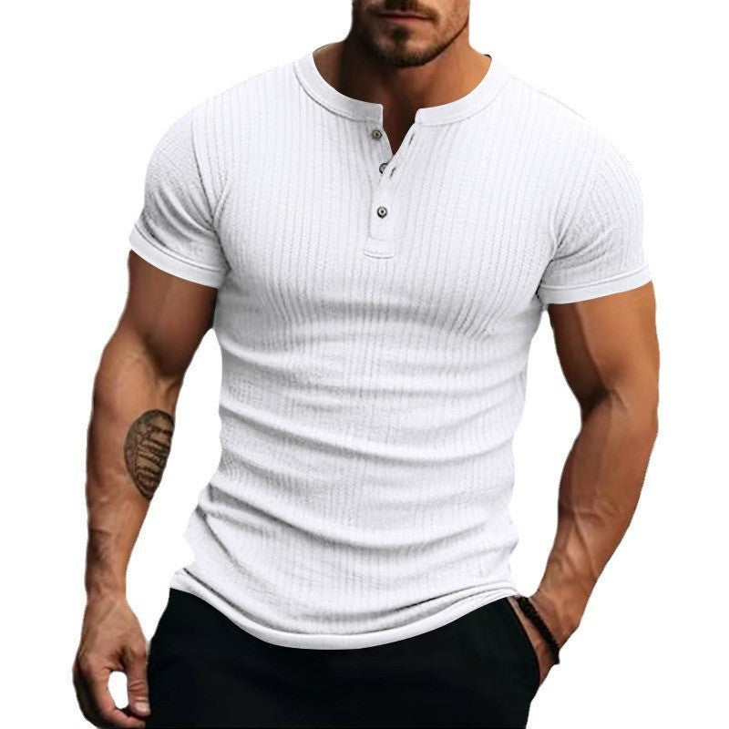 Men Sports Henry T-Shirt